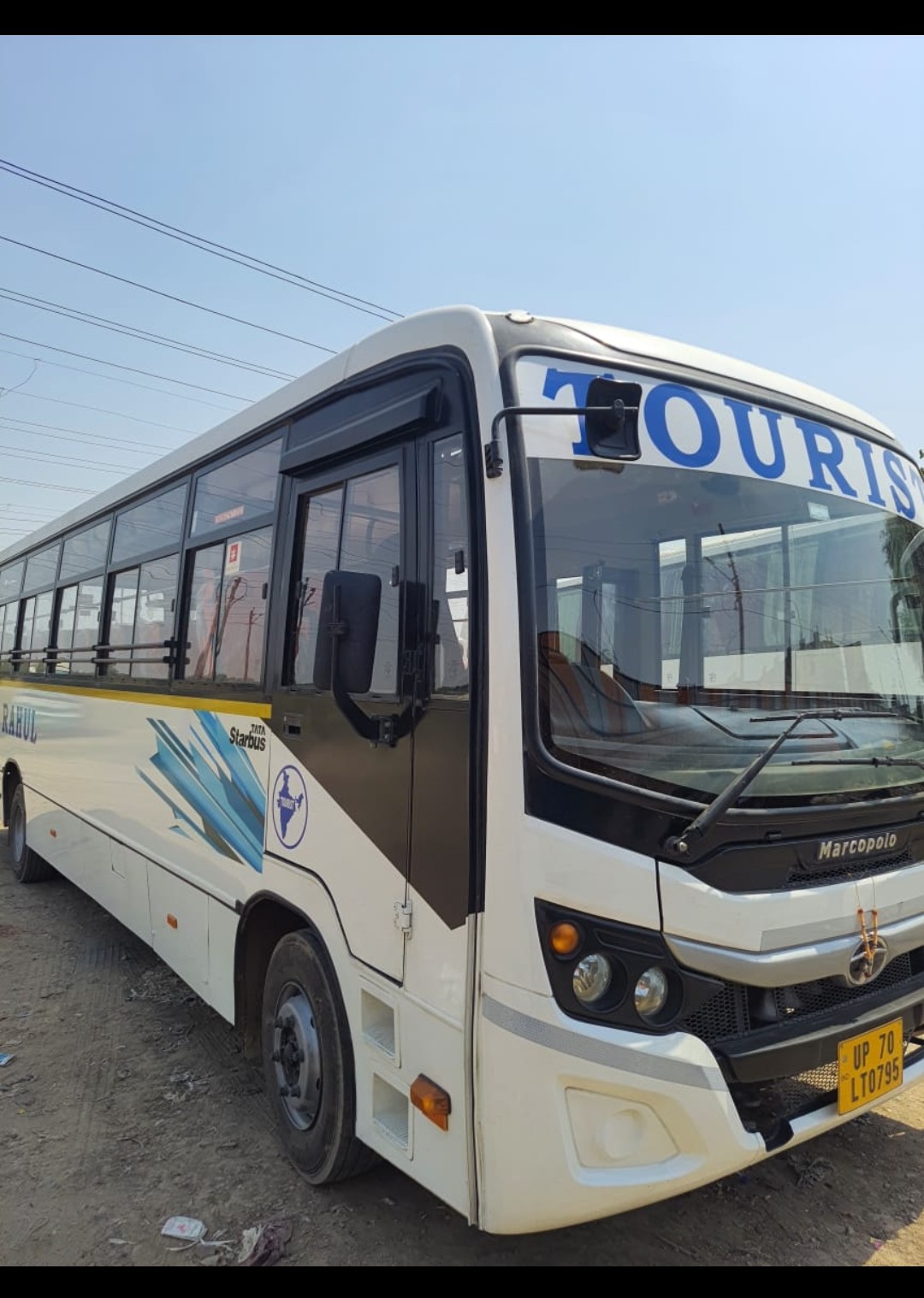 Tata Marcopolo 40 Seater Side View
