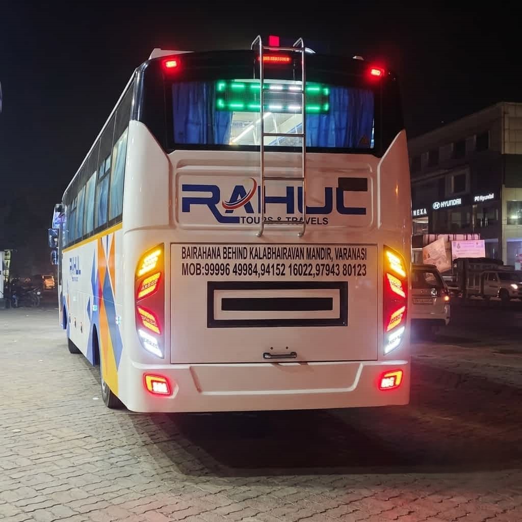 Tata AC Coach 41 Seater Back View