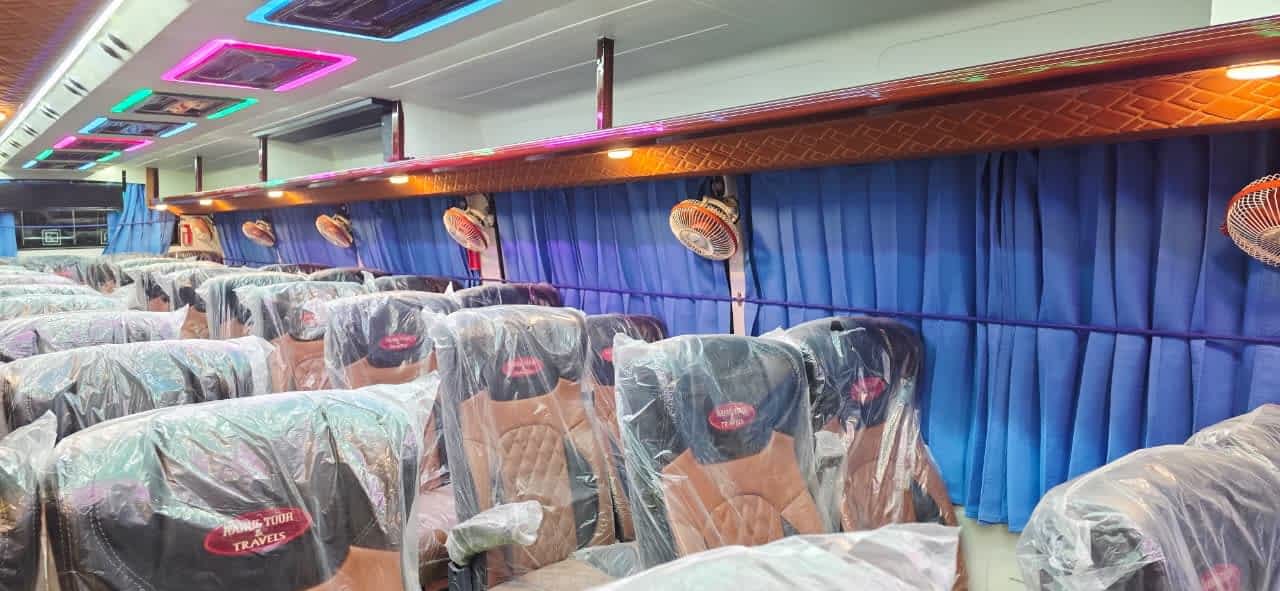 Tata AC Coach 41 Seater Interior