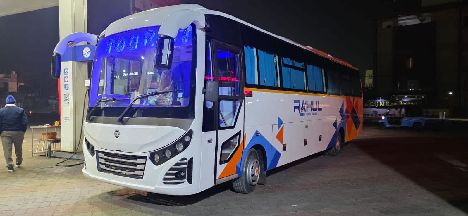 Tata AC Coach 41 Seater Side View